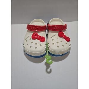 Crocs X Hello Kitty Classic Clog 50th Anniversary 2024 Size W 8 M 6 - Brand NEW